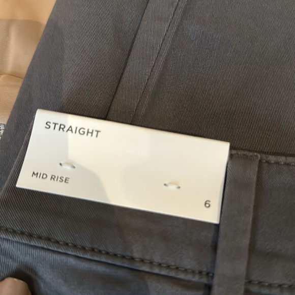 NWT ✨ LOFT - mid rise straight leg chino pant - 6 - Picture 4 of 4
